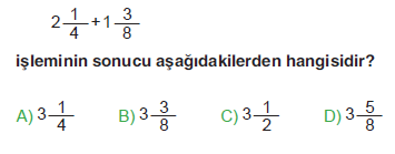 6. Sınıf Matematik 1. Dönem 3. Yazılı indir, çöz