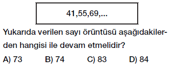 5. sınıf matematik örüntüler testi çöz, pdf indir