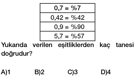 5. sınıf yüzdeler testi çöz, pdf indir