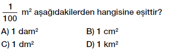 6. sınıf alan ölçme birimleri testi çöz, pdf indir