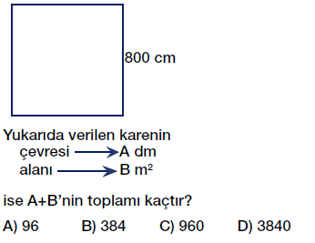 6. sınıf alan ölçme birimleri testi çöz, pdf indir