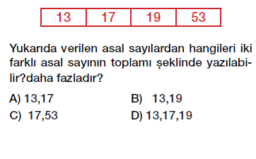 6. Sınıf Asal Sayılar Testi Çöz