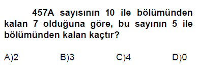 6. sınıf bölünebilme cevaplı testi çöz
