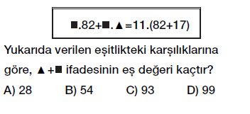 6.Sınıf ortak çarpan parantezine alma ve dağılma özelliği testi çöz indir