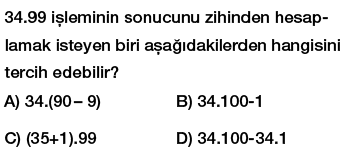 6.Sınıf ortak çarpan parantezine alma ve dağılma özelliği testi çöz indir