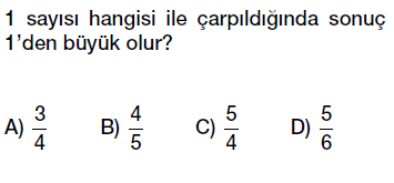 6.sınıf kesirlerle çaprma işlemi testi çöz, pdf indir
