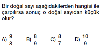 6.sınıf kesirlerle çaprma işlemi testi çöz, pdf indir