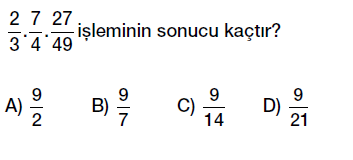 6.sınıf kesirlerle çaprma işlemi testi çöz, pdf indir