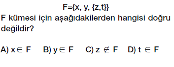 6. Sınıf kümenin elemanı ve eleman sayısı testi çöz indir