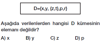 6. Sınıf kümenin elemanı ve eleman sayısı testi çöz indir