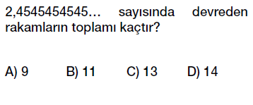 6.sınıf ondalık gösterim, ondalık kesirler bölme kesir ilişkisi testi çöz indir