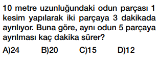 6. sınıf oran testi çöz cevap anahtarlı