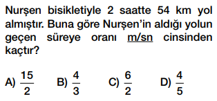 6. sınıf oran testi çöz cevap anahtarlı