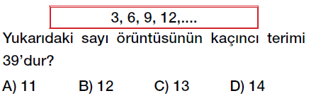 7. Sınıf Sayı Örüntüleri  Genel Kuralı Cebirsel İfadeler Örüntüler testi çöz