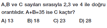 7. Sınıf doğru orantı testi çöz, pdf indir