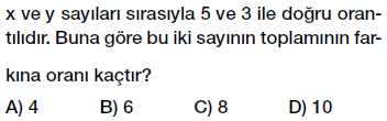 7. Sınıf doğru orantı testi çöz, pdf indir