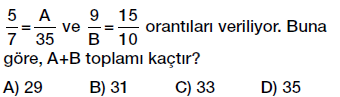 7. Sınıf doğru orantı testi çöz, pdf indir