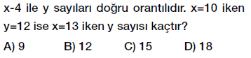 7. Sınıf doğru orantı testi çöz, pdf indir