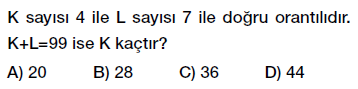 7. Sınıf doğru orantı testi çöz, pdf indir