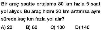 7. Sınıf Oran ve Orantı problemleri testi çöz, pdf indir