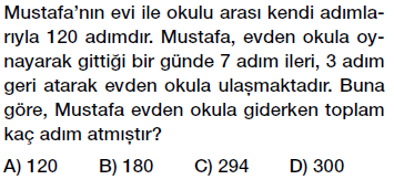 7. Sınıf Tam Sayı Problemleri Testi Çöz PDF indir