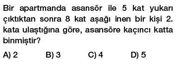 7. Sınıf Tam Sayı Problemleri Testi Çöz PDF indir
