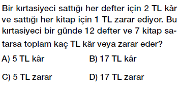 7. Sınıf toplama işlemi testi çöz, pdf indir