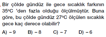 7. Sınıf toplama işlemi testi çöz, pdf indir