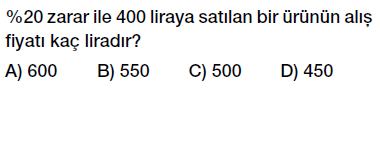 7. Sınıf Yüzdeler testi indirmeden çöz, pdf indir