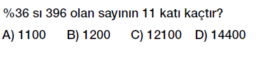7. sınıf yüzdeler testi çöz, yüzdeler soru çözümü videolu