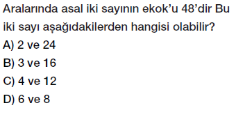 8. Sınıf aralarında asal sayılar testi çöz, pdf indir