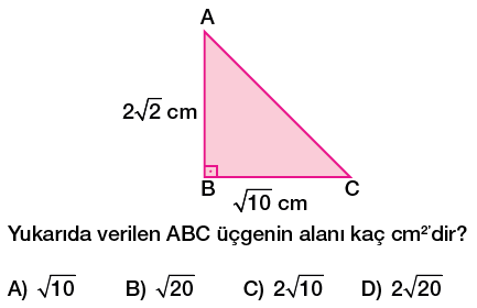 8. sınıf karekök çarpma ve bölme testi çöz