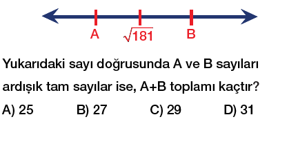 8. sınıf karekök a kök b şeklinde yazma testi çöz